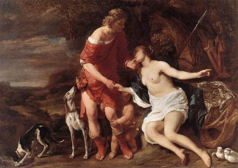 BOL, Ferdinand Venus and Adonis jh Germany oil painting art